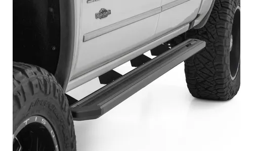 Боковые подножки с многоцветной LED-подсветкой, кабина Crew Cab, Rough Country — фото 4