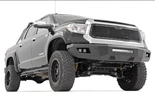 Сетчатая решётка радиатора, Toyota Tundra II (2014–2021), Rough Country — фото 3
