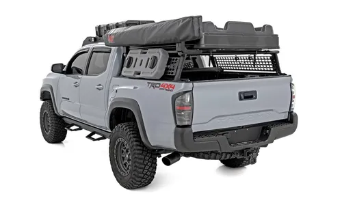 Регулируемые алюминиевые подножки SRL2, кабина Double Cab, Toyota Tacoma (2005–2023), Rough Country — фото 2