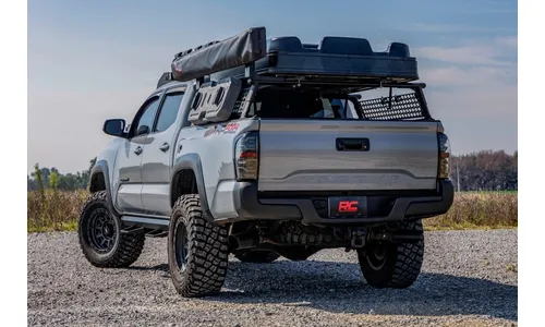 Регулируемые алюминиевые подножки SRL2, кабина Double Cab, Toyota Tacoma (2005–2023), Rough Country — фото 7