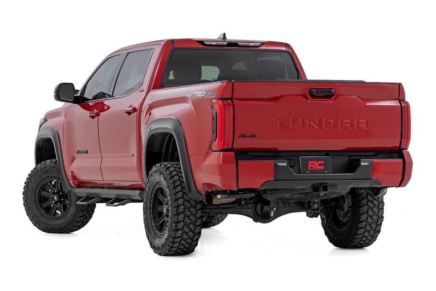 Регулируемые алюминиевые подножки SRL2, кабина CrewMax, Toyota Tundra III, Rough Country — фото 3