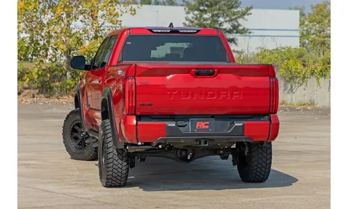 Регулируемые алюминиевые подножки SRL2, кабина CrewMax, Toyota Tundra III, Rough Country — фото 6