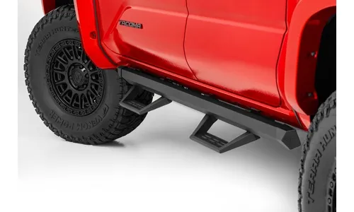 Регулируемые алюминиевые подножки SRL2, кабина Double Cab, Toyota Tacoma IV, Rough Country — фото 1