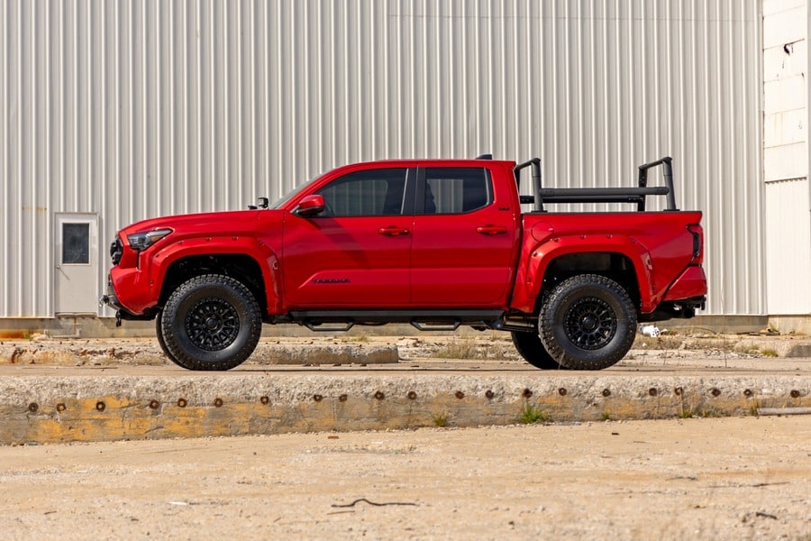 Регулируемые алюминиевые подножки SRL2, кабина Double Cab, Toyota Tacoma IV, Rough Country — фото 6