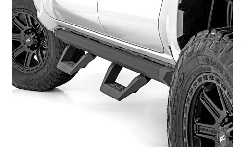 Регулируемые алюминиевые подножки SRX2, кабина Double Cab, Toyota Tacoma IV, Rough Country — фото 1