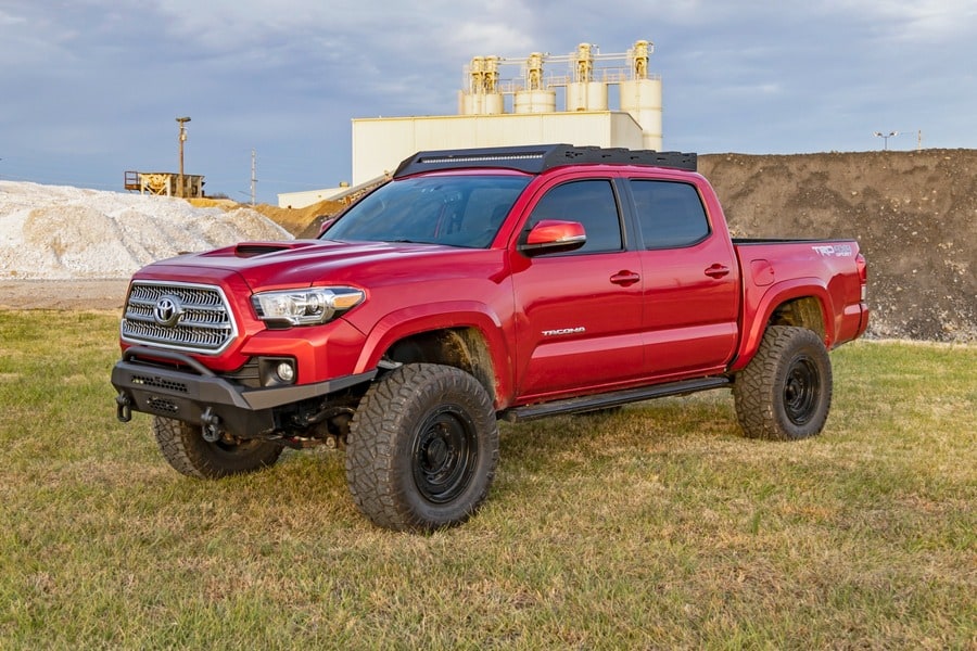 Багажник на крышу, без светодиодного света, Toyota Tacoma (2005–2023), Rough Country — фото 7