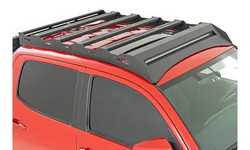 Багажник на крышу, с передним светодиодным светом, Toyota Tacoma (2005–2023), Rough Country — фото 1