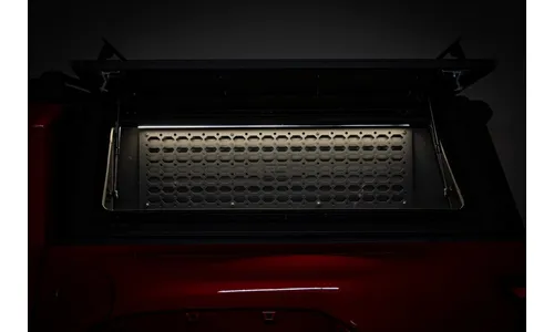 Боковой отсек кунга с панелью MOLLE, со стороны водителя, Toyota Tacoma IV, Rough Country — фото 3