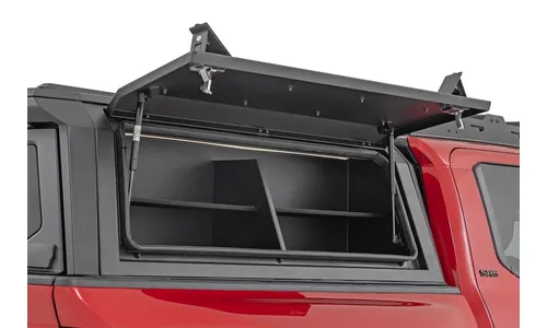 Боковой отсек кунга с полками, со стороны пассажира, Toyota Tacoma IV, Rough Country — фото 1