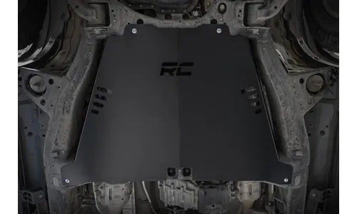 Защита каталитического нейтрализатора, без гибридной системы, кроме TRD Pro, Toyota Tundra III, Rough Country — фото 1