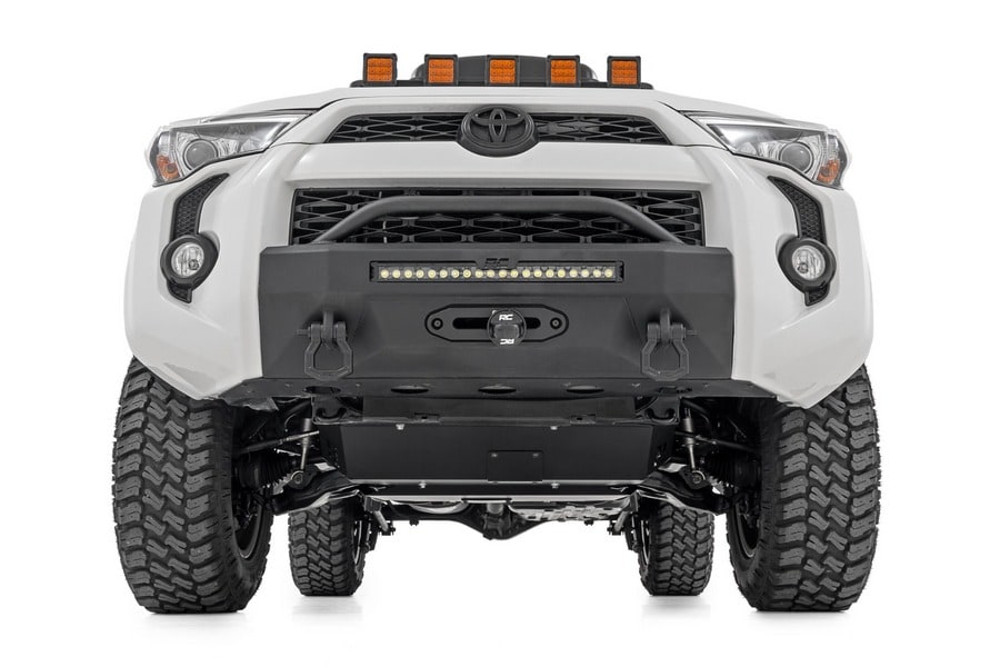 Защитная пластина днища, передняя и центральная части днища, Toyota 4Runner (2010–2024), Rough Country — фото 3