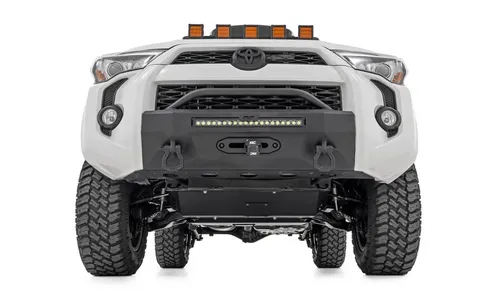 Защитная пластина днища, передняя и центральная части днища, Toyota 4Runner (2010–2024), Rough Country — фото 3