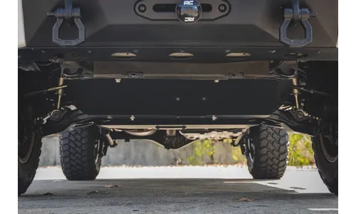 Защитная пластина днища, передняя и центральная части днища, Toyota 4Runner (2010–2024), Rough Country — фото 5