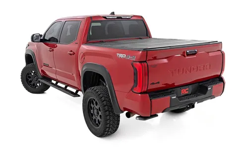 Боковые подножки TR2, кабина CrewMax, Toyota Tundra III, Rough Country — фото 3