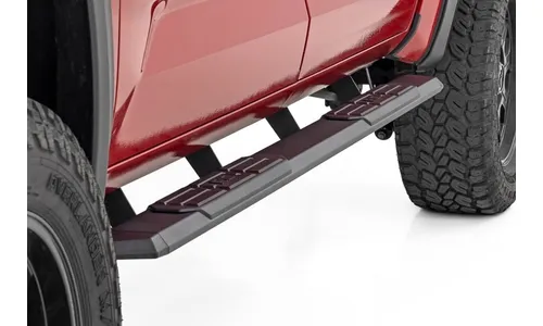 Боковые подножки TR2, кабина CrewMax, Toyota Tundra III, Rough Country — фото 4