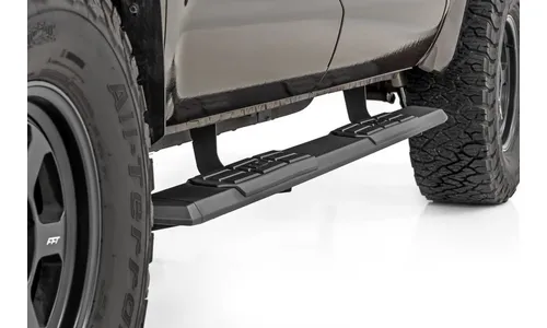 Боковые подножки TR2, кабина CrewMax, Toyota Tundra (2007–2021), Rough Country — фото 4