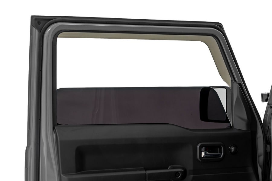 Ударопрочные дефлекторы боковых окон, на клеевом креплении, Suzuki Jimny (2021–2025), Rough Country — фото 3