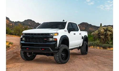 Расширители колёсных арок Defender, цвет GXP Lakeshore Blue, Chevrolet Silverado 1500 (2019–2026), Rough Country — фото 4