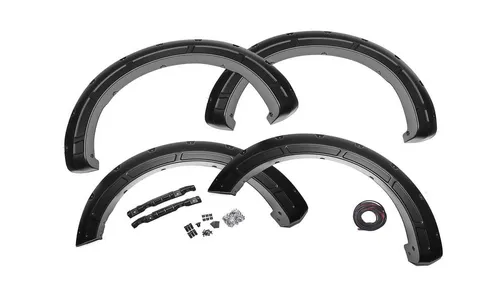 Расширители колёсных арок Defender, цвет J7 Magnetic Gray, Ford F-150 (2015–2020), Rough Country — фото 1