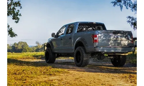 Расширители колёсных арок Defender, цвет N1 Blue Jeans, Ford F-150 (2015–2020), Rough Country — фото 6