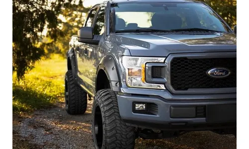 Расширители колёсных арок Defender, цвет N1 Blue Jeans, Ford F-150 (2015–2020), Rough Country — фото 7
