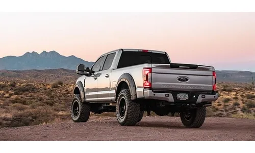 Расширители колёсных арок, Defender, цвет G1 Absolute Black, Rough Country — фото 6