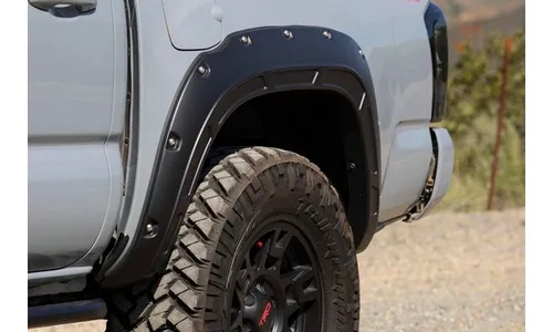 Расширители колёсных арок Defender, цвет 1H5 Cement, Toyota Tacoma III, Rough Country — фото 7