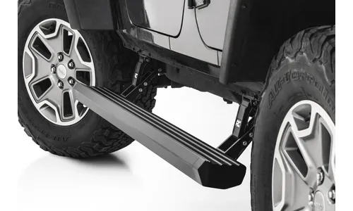 Электрические выдвижные подножки, 4 двери, Jeep Wrangler JK, Rough Country — фото 1