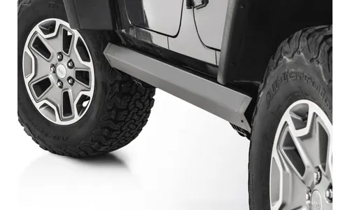 Электрические выдвижные подножки, 4 двери, Jeep Wrangler JK, Rough Country — фото 2