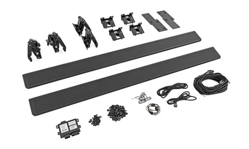 Электрические выдвижные подножки, 4 двери, Jeep Wrangler JK, Rough Country — фото 6