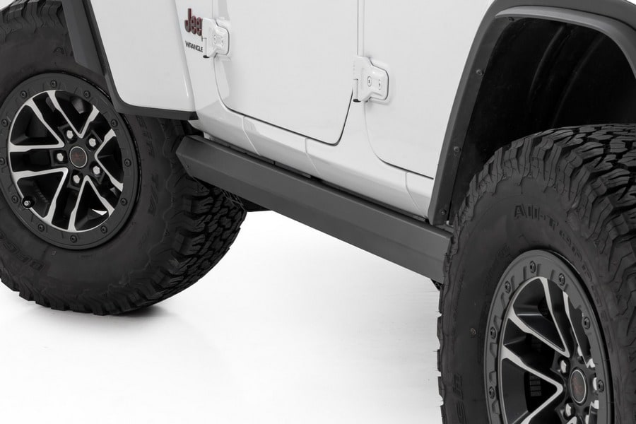Электрические выдвижные подножки, 4 двери, Jeep Wrangler JL, Rough Country — фото 2