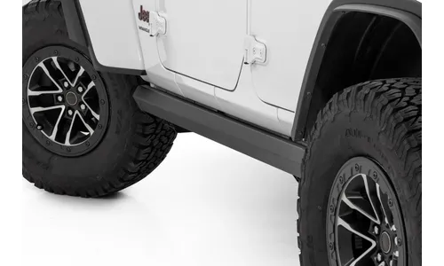 Электрические выдвижные подножки, 4 двери, Jeep Wrangler JL, Rough Country — фото 2