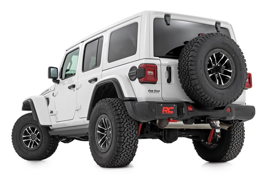 Электрические выдвижные подножки, 4 двери, Jeep Wrangler JL, Rough Country — фото 6