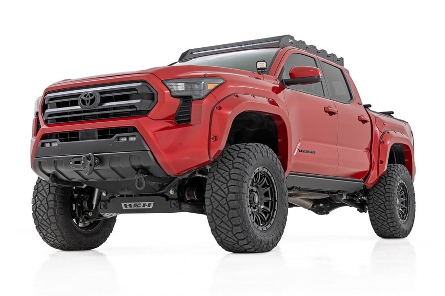Электрические выдвижные подножки, серия HT, кабина Double Cab, Toyota Tacoma IV, Rough Country — фото 3