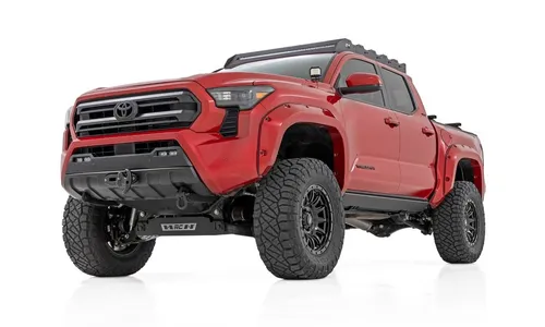 Электрические выдвижные подножки, серия HT, кабина Double Cab, Toyota Tacoma IV, Rough Country — фото 3
