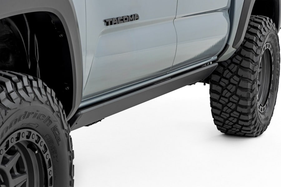 Электрические выдвижные подножки, кабина Double Cab, Toyota Tacoma (2005–2023), Rough Country — фото 4