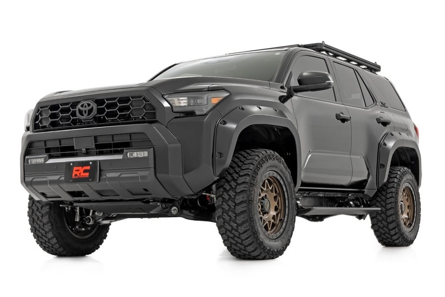 Электрические выдвижные подножки, серия HT, Toyota 4Runner VI, Rough Country — фото 3