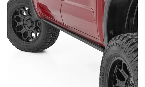 Электрические выдвижные подножки, кабина CrewMax, Toyota Tundra III, Rough Country — фото 2