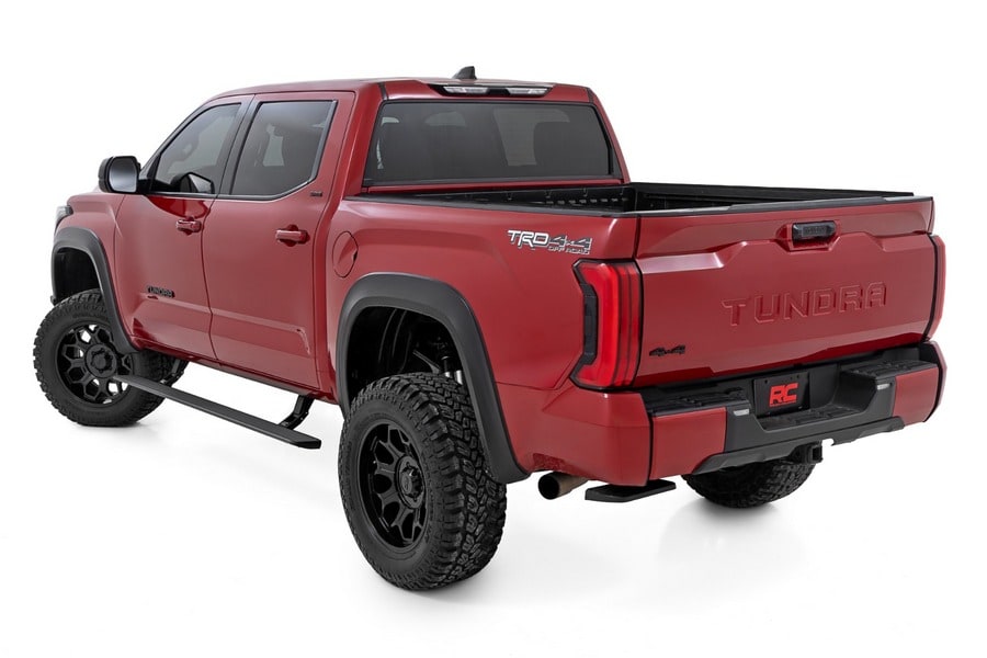 Электрические выдвижные подножки, кабина CrewMax, Toyota Tundra III, Rough Country — фото 4