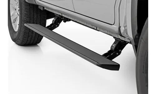 Электрические выдвижные подножки, серия HT, кабина Crew Cab, Rough Country — фото 1