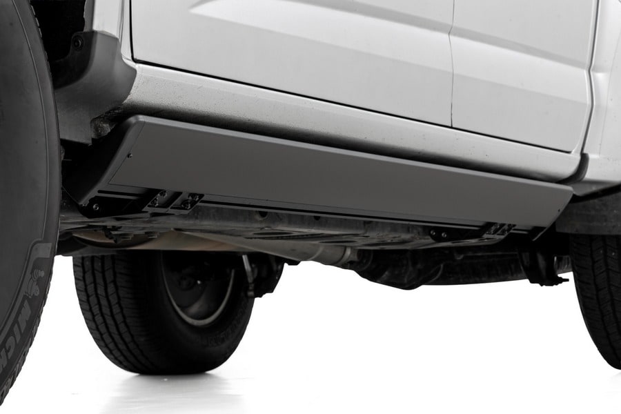 Электрические выдвижные подножки, серия HT, кабина Crew Cab, Rough Country — фото 5