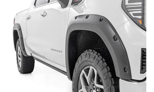 Расширители колёсных арок Pocket, цвет GNK Brownstone, GMC Sierra 1500 (2019–2026), Rough Country — фото 2