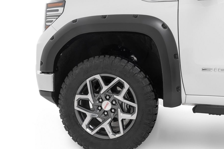 Расширители колёсных арок Pocket, цвет GNK Brownstone, GMC Sierra 1500 (2019–2026), Rough Country — фото 4