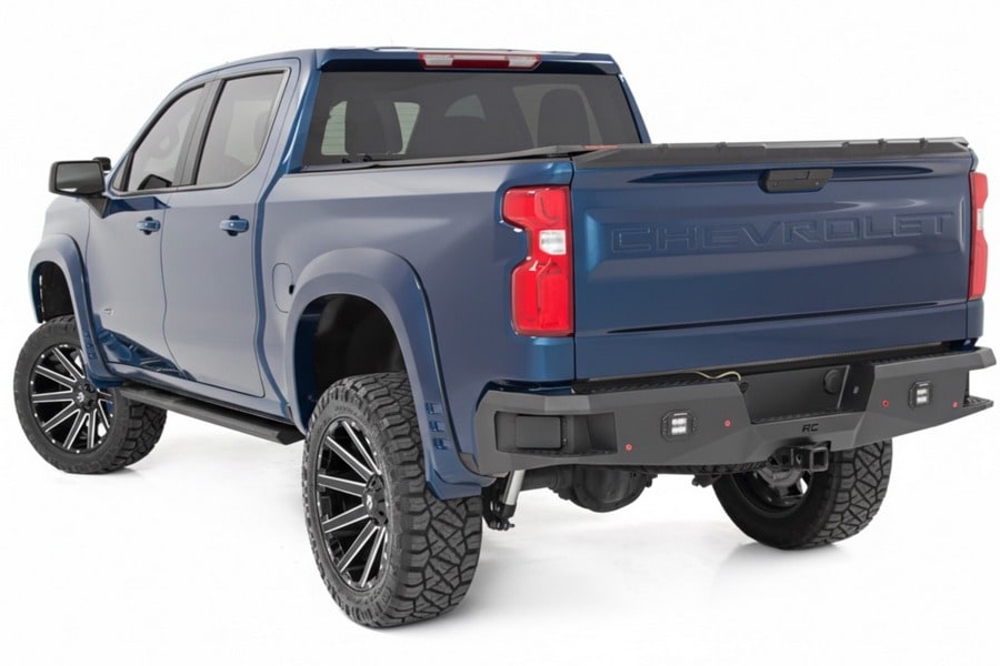 Расширители колёсных арок SF1, цвет G1K Deep Ocean Blue, Chevrolet Silverado 1500 (2019–2026), Rough Country — фото 3