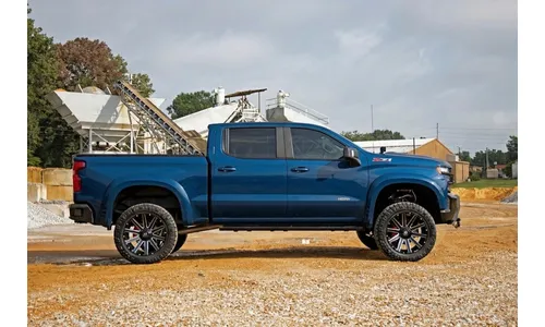 Расширители колёсных арок SF1, цвет G1K Deep Ocean Blue, Chevrolet Silverado 1500 (2019–2026), Rough Country — фото 6