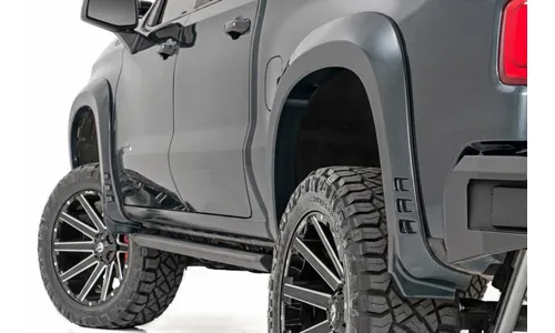 Расширители колёсных арок SF1, цвет G6M Dark Ash, Chevrolet Silverado 1500 (2019–2026), Rough Country — фото 1