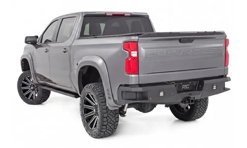 Расширители колёсных арок SF1, цвет G9K Satin Steel, Chevrolet Silverado 1500 (2019–2026), Rough Country — фото 3