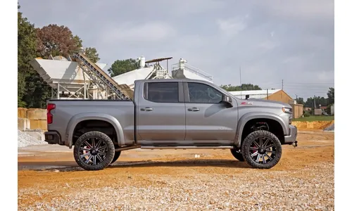 Расширители колёсных арок SF1, цвет G9K Satin Steel, Chevrolet Silverado 1500 (2019–2026), Rough Country — фото 6