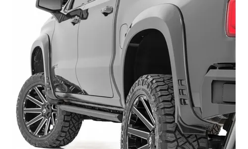 Расширители колёсных арок SF1, цвет GJI Shadow Gray, Chevrolet Silverado 1500 (2019–2026), Rough Country — фото 1