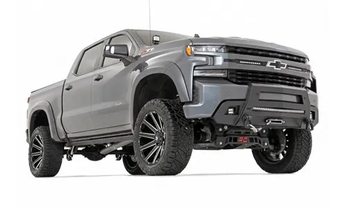Расширители колёсных арок SF1, цвет GJI Shadow Gray, Chevrolet Silverado 1500 (2019–2026), Rough Country — фото 2
